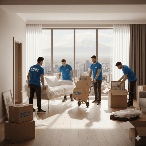 Kayseri'de Kaytaş Nakliyat ile profesyonel evden eve taşıma ve yerleştirme.