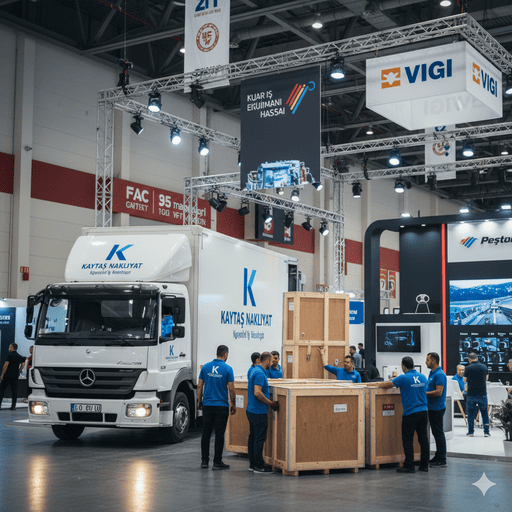 Kaytaş Nakliyat'tan Kayseri'de fuar ve etkinlikler için özel taşımacılık hizmetleri.